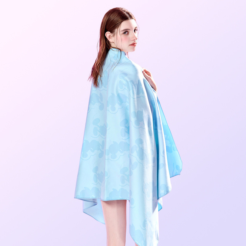 Disney Quick-Drying Swimming Bath Towel Women's Bath Towel Absorbent Beach Outdoor Adult Sports Swimming Towel Fitness Special