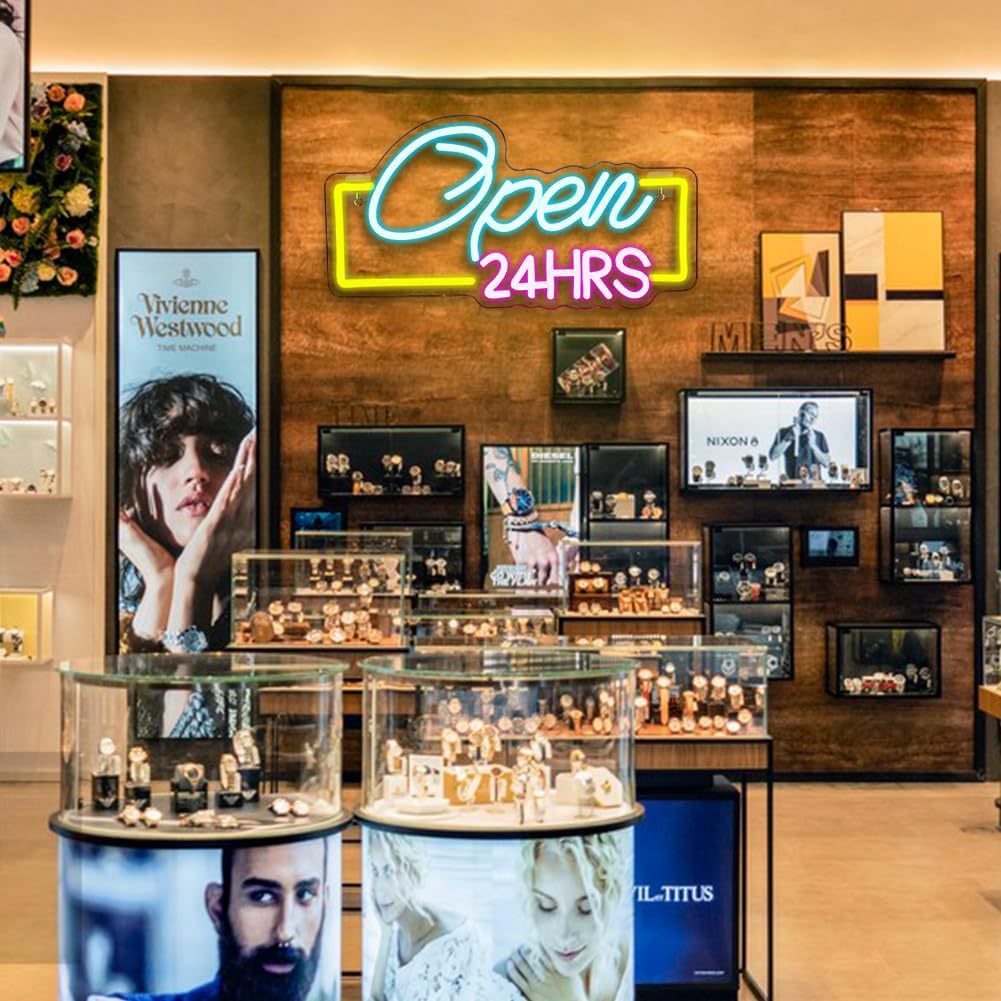 (2개) 국경 간 새로운 LED 백보드 네온 조명 모델링 벽 표지판 장식 조명 제조업체 직접 공급