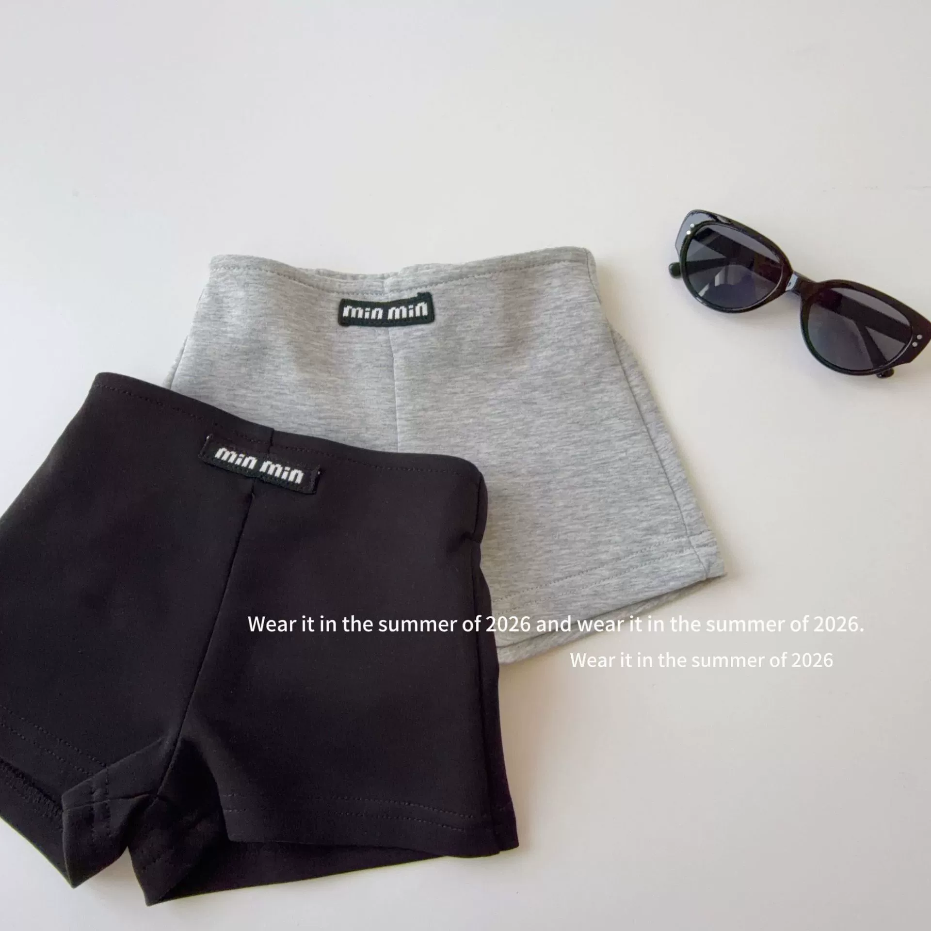 Летние эластичные брюки-шорты, облегающие, slim fit