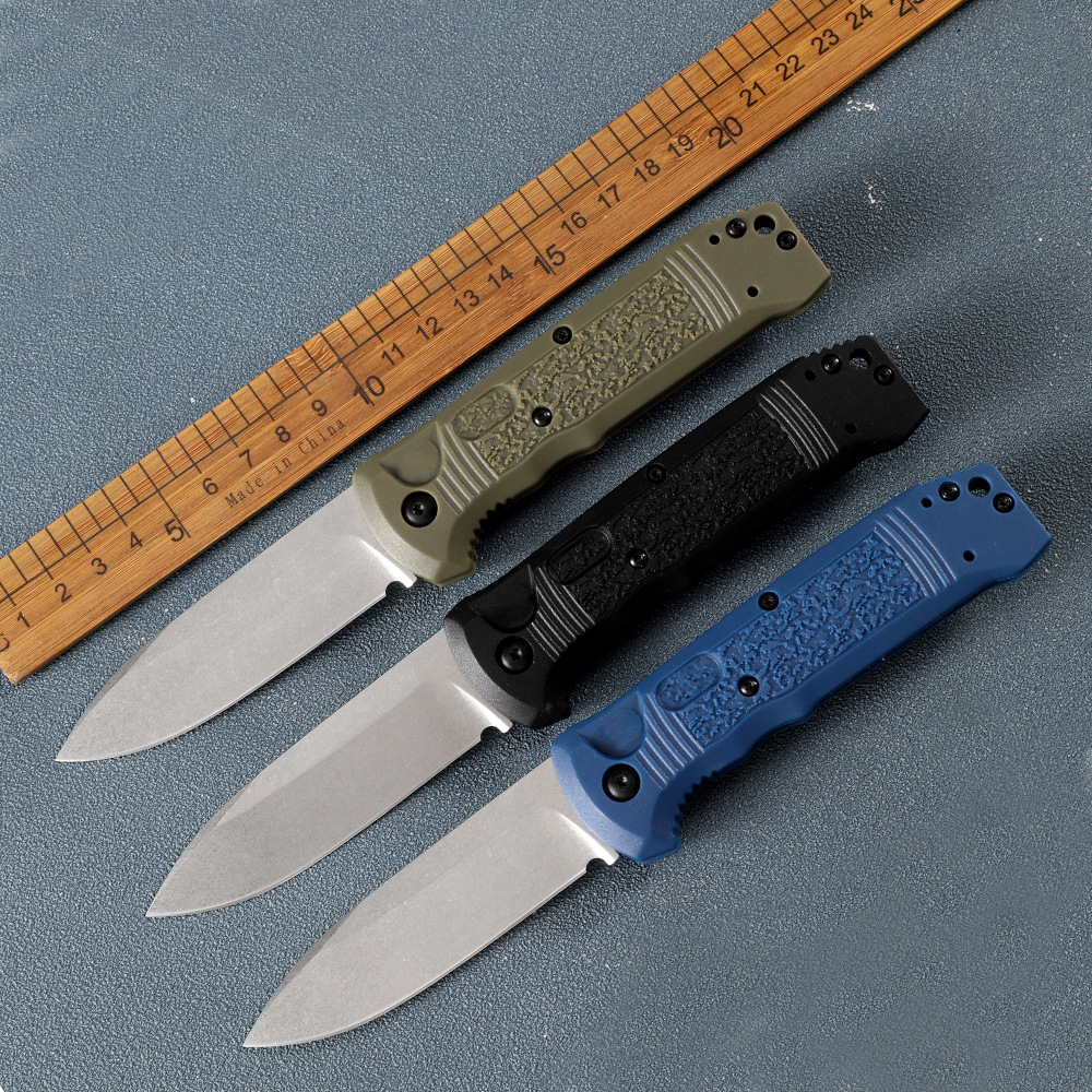 便携蝴蝶BM4400折叠刀户外露营求生防身锋利实用工具