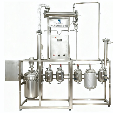 100L真空精馏实验装置中型工业级精馏塔设备