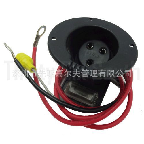 clubcar配件101802101充电插座观光高尔夫电动多功能工具巡逻球车