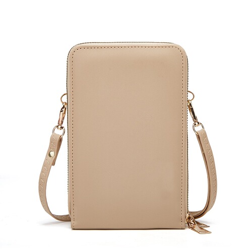 Fashionable New Embroidered Mobile Phone Bag Shoulder Crossbody Women's Diamond Banknote Clip Embroidered Coin Purse Y169