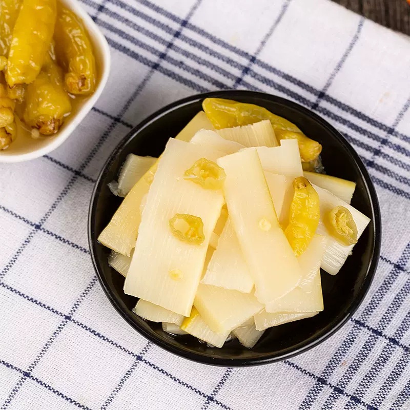 Friend Pickled Bamboo Shoots and Sichuan Peppercorns, 120g Bag, Spicy Snack, Bulk Sale