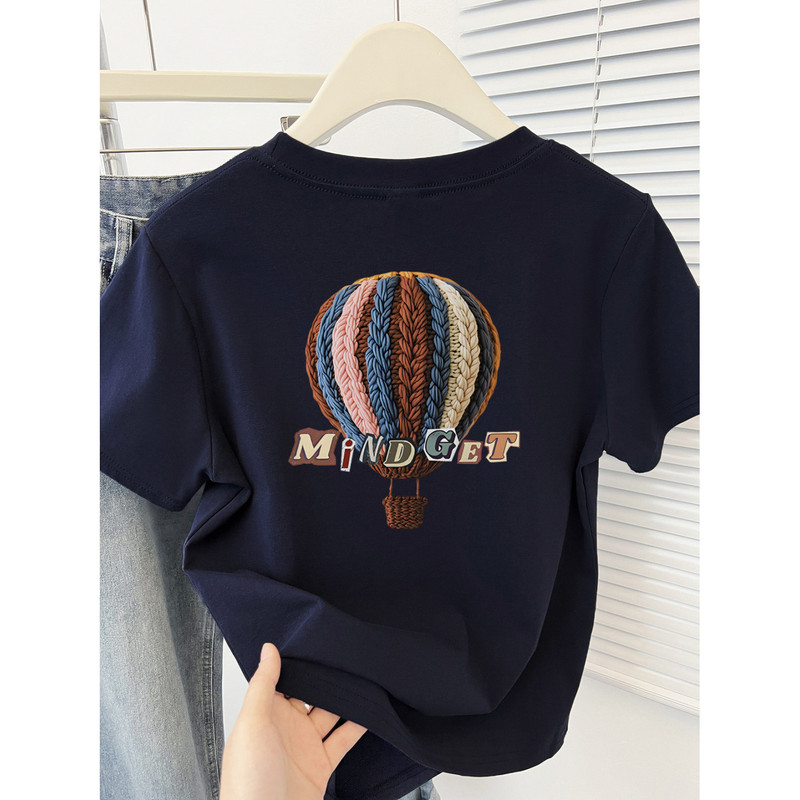 2025 New Niche Loose Short-Sleeve T-Shirt for Women, Summer Design, Stylish Versatile Slimming Ins Top 2025 New Niche Loose Short-Sleeve T-Shirt for Women, Summer Design, Stylish Versatile Slimming Ins Top