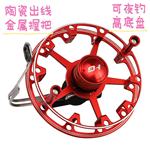 谷麦轮风火轮前打轮全金属带泄力八卦手拨轮渔线轮渔轮防炸线轻量