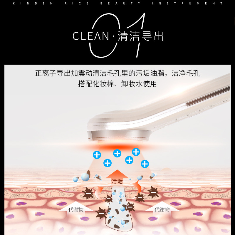 RF美容器、リフティング、引き締め、小じわの軽減、肌の若返り導入器、美顔器、家庭用美容器|undefined
