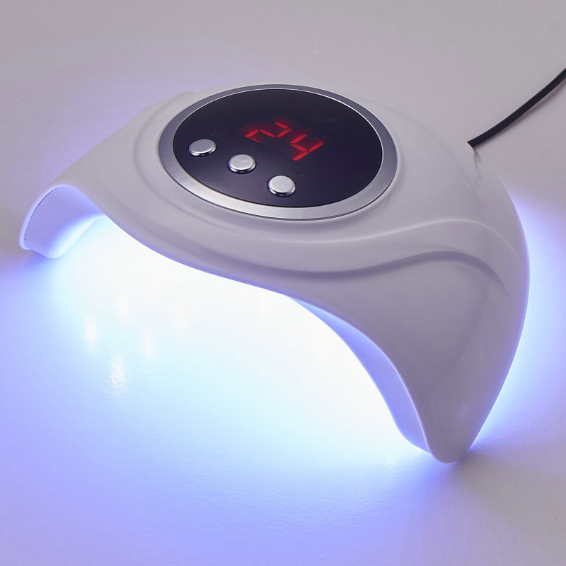 Máquina de fototerapia de manicuras transfronterizas 72W lámpara de manicuras inteligente conveniente 10S lámpara de fototerapia de secado rápido lámpara de horneado especial para manicuras