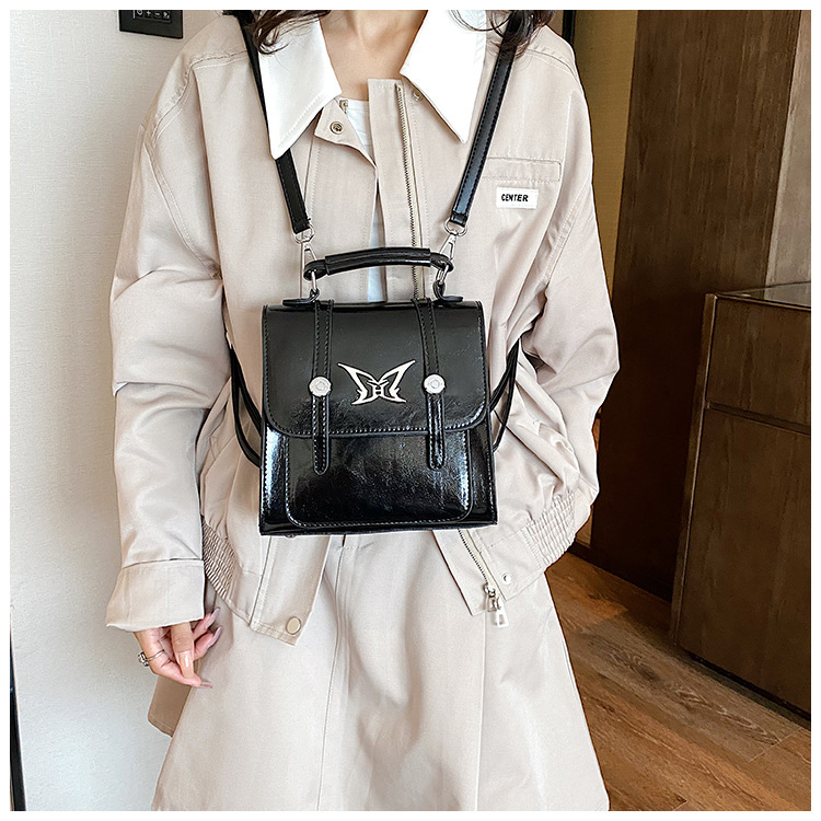 2023 Nuova borsa da donna di vendita calda Farfalla Hardware in metallo bianco Zaino a tracolla singola Borsa da donna Spicy Girl Millennium 2KY_voghion.com