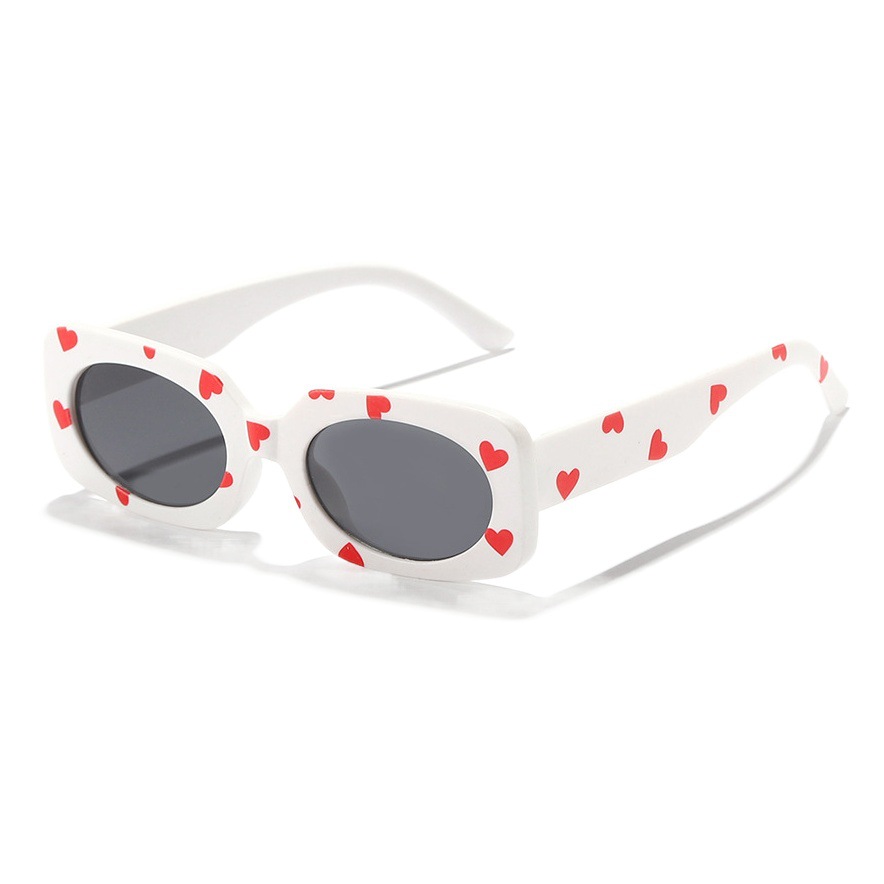 Nuevas gafas de sol anti-UV de Raine, lindas, al por mayor, estilo kawaii, con forma de corazón, modernas, para niños y niñas, estilo urbano, gafas de sol para bebés