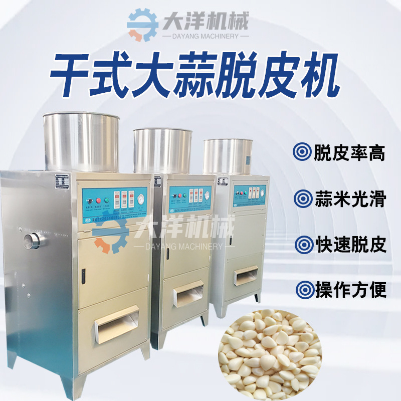 大洋机械大蒜脱皮机干式 无损伤大蒜去皮机剥蒜机 独头蒜去皮设备