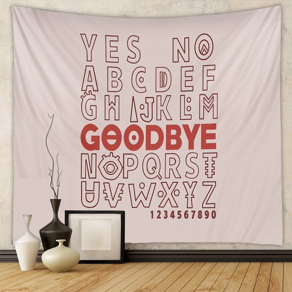 Casual Cute Cartoon Letter Polyester Tapestry Artificial Decorations display picture 24