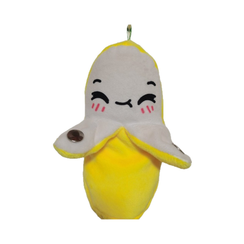 Fruit Banana Piano Body-Sensing Music Metronome Parent-Child Interactive Doll Playing the Piano Children's Plush Toy Gift
