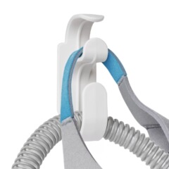 フックの呼吸器の管路のハンガーの支柱のマスクの頭はフックの壁をくっつけます。