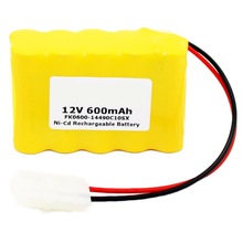 NiCd 12v  600mAh