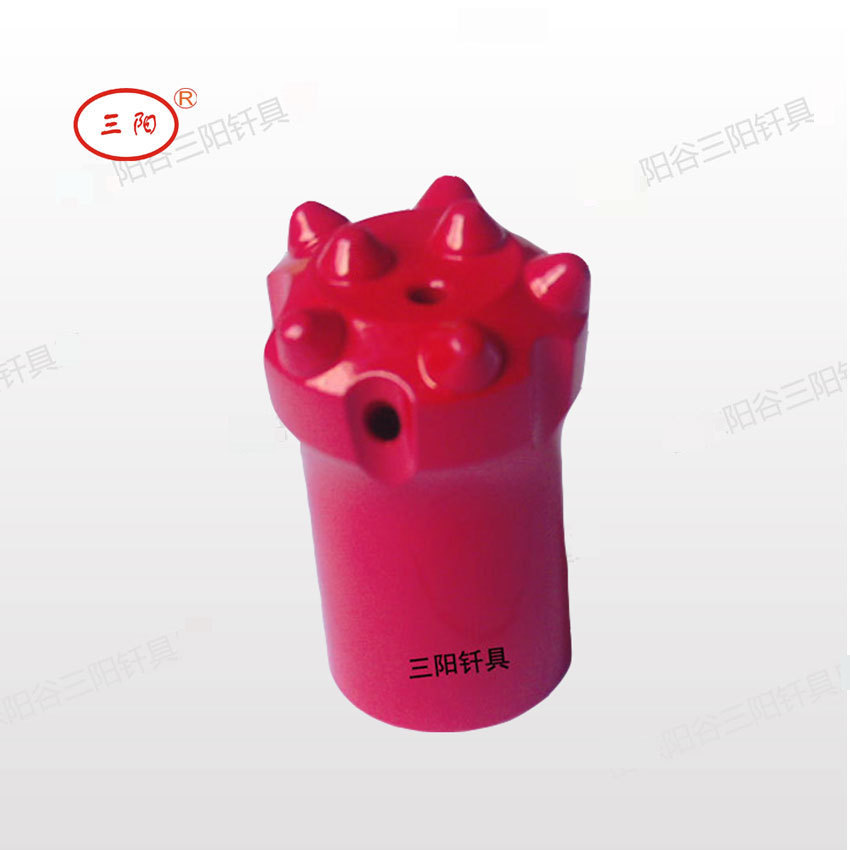 7齿锥度40钎头 球齿钻头  台车钻头钻杆