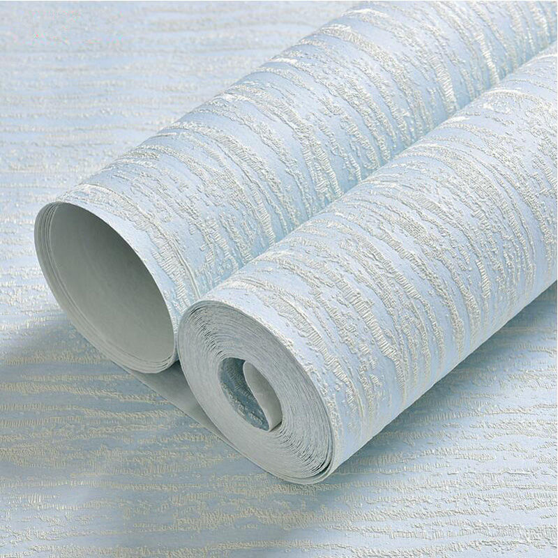 Self-Adhesive Non-Woven Wallpaper Simple Stripesd Wallpaper Pure Pigment Diatom Mud Wallpaper Bedroom Living Room Tv Warm