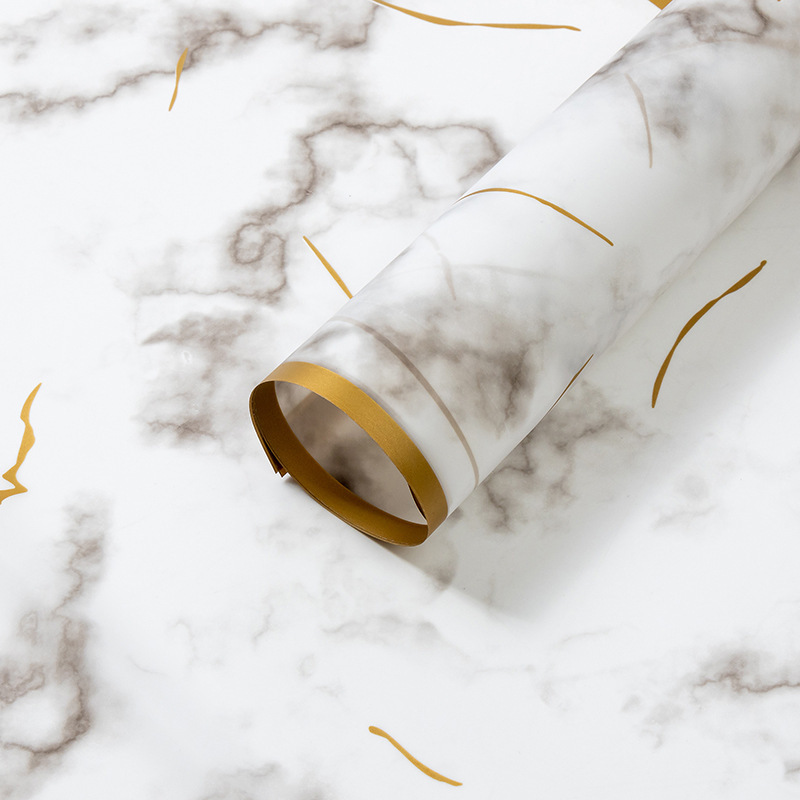 프놈펜 대리석 패턴 + 밝은 회색 57CM*57CM