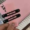 Чёрный (6 см, пара)