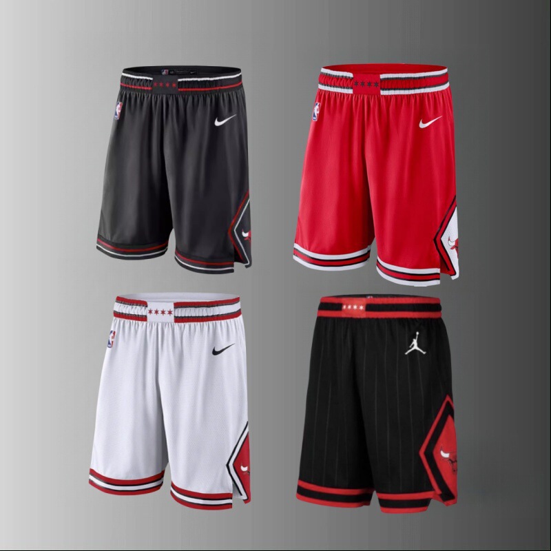NBA Chicago Bulls men's basketball shorts, Butler Rose game NBA shorts, sports training shorts, quick-dry and breathable NBA Chicago Bulls men's basketball shorts, Butler Rose game NBA shorts, sports training shorts, quick-dry and breathable