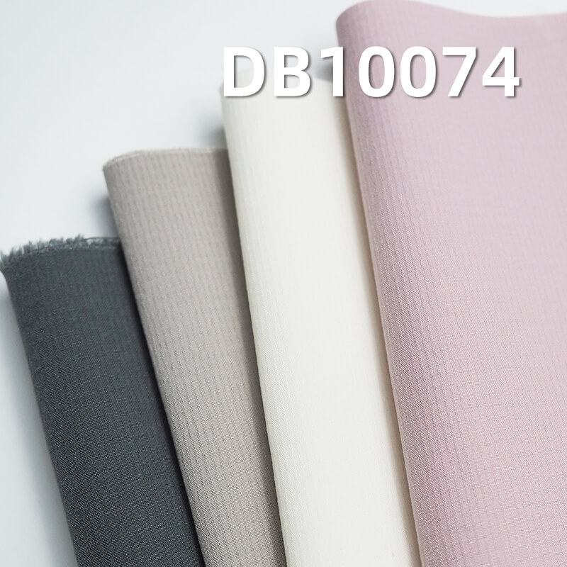 厂家直销 130g弹力染色布 T400弹力双线格酷丝棉 防泼水 户外登