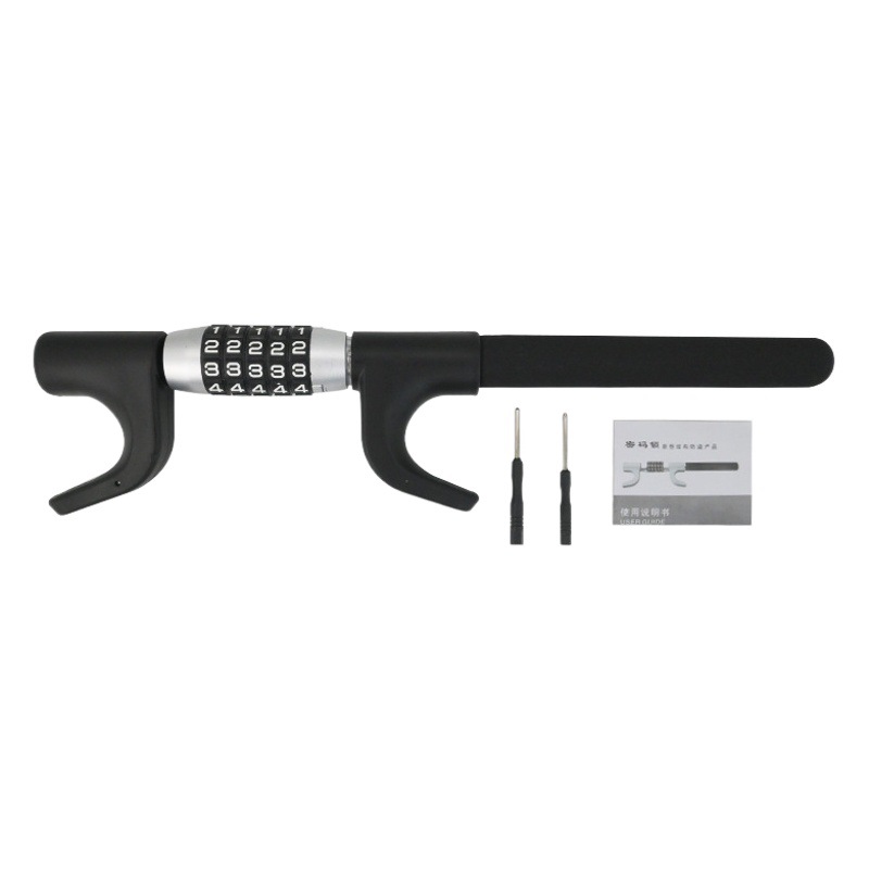 Candado para Volante de Coche de Aleación, Antirrobo, Universal, 2kg, Forma U