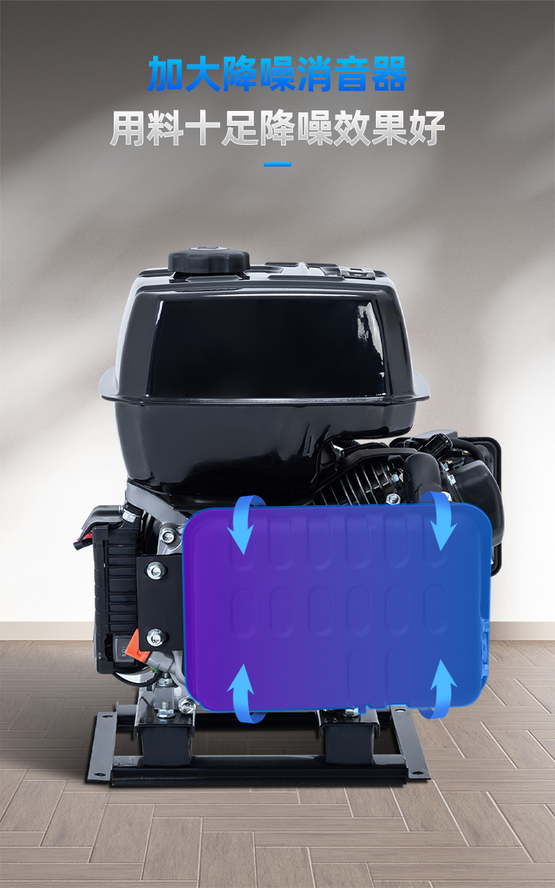 Parking 24V Generator Air Conditioner Truck Truck Dedicated Dc Small Gasoline Frequency Conversion Automatic Start and Stop 24V