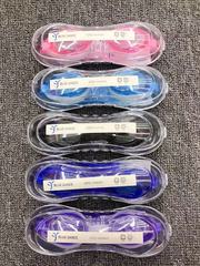 6012 Goggles, Clear and Comfortable Adult Silicone Goggles, Fog-Proof Water Goggles, Silicone Swimming Glasses