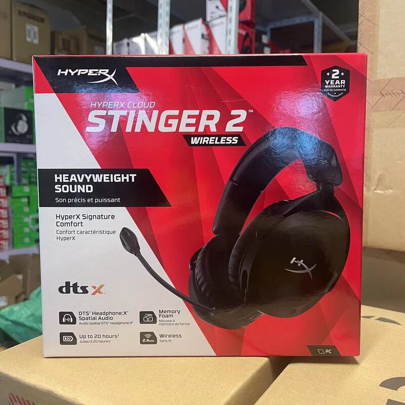 HyperX スティンガー 2 ワイヤレス 極めて未知のスティンガー 2 ワイヤレス ゲーミング ヘッドセット スマート PS ホワイト|undefined