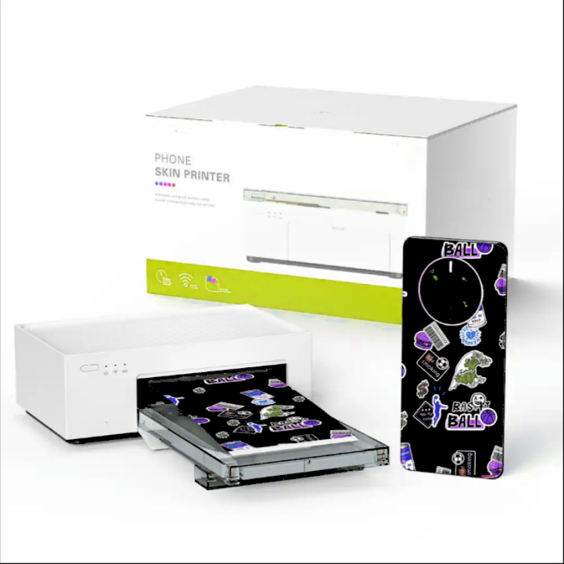 Brand new back film printer sublimation HD Photo Printer mobile phone back cover DIY for screen cutting machine