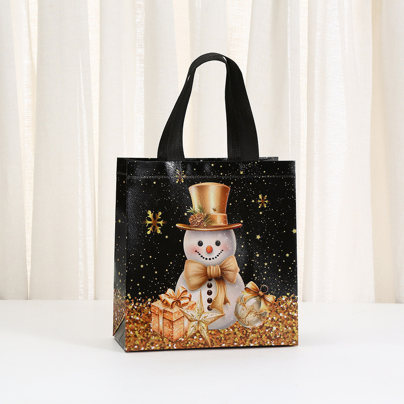外国貿易新しいクリスマスギフトバッグクロスボーダー特別プリントサンタクロースギフトバッグプラスサイズハンドバッグ|undefined