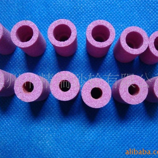 铬刚玉内圆磨砂轮，单面凹砂轮，沉孔砂轮直孔红色砂轮精密研磨轮