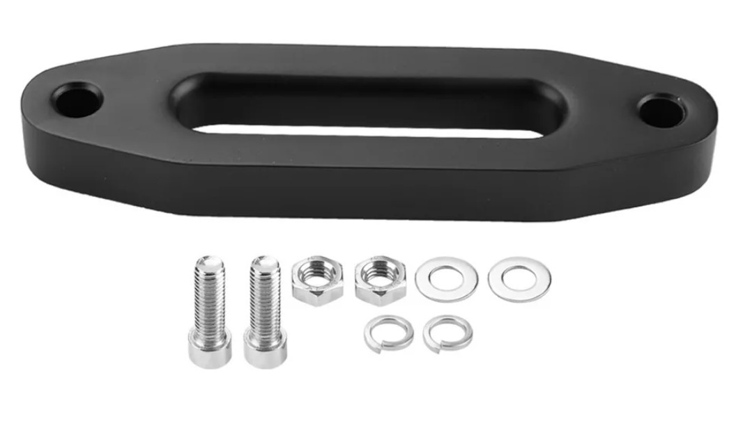 Winch guide off-road vehicle winch aluminum guide block rope frame rope stopper accessories guide rope nylon rope winch rope out
