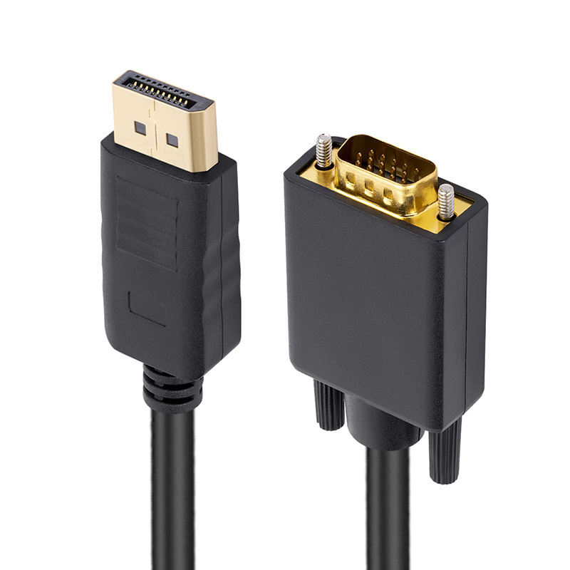Dp変換vga変換ケーブルdp to vgaコンピュータセットトップボックステレビディスプレイプロジェクター変換ケーブル1.8メートル|undefined