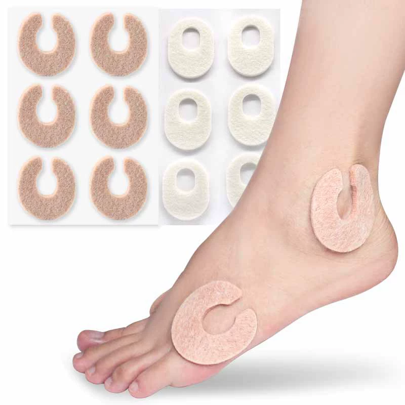 С-образный войлок для защиты от боли от волдырей