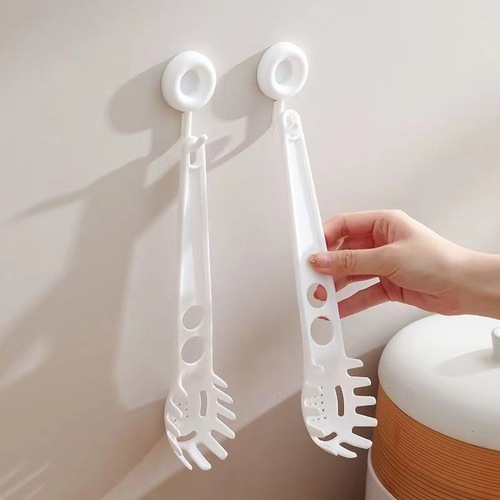 Multifunctional noodle scoop, household kitchen egg yolk separator, egg white separator, multi-hole creative egg scoop