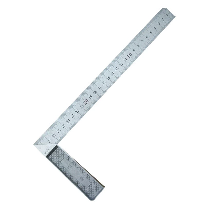 Zhenggang алюминиевый сплав угловая линейка 90 градусов утолщенная прямая угловая линейка деревообрабатывающая угловая линейка L-образная пластинчатая линейка оптом