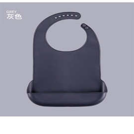 吃饭围兜大人硅胶饭兜老人儿童婴儿可洗围嘴防水兜专用成人老年