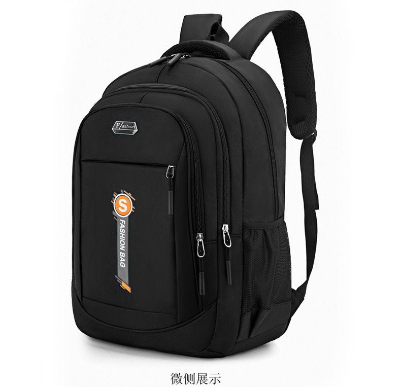 Nueva mochila de gran capacidad, alta sensación, mochila de negocios, bolso de estudiante de tela Oxford para hombres y mujeres, mochila para computadora