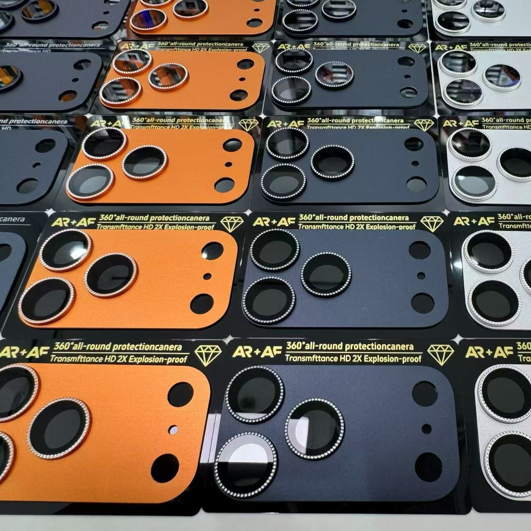 Aplicable a Apple 17Promax AR grabado película de lente de diamante iphone 17pro una armadura flash gafas de diamante