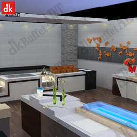 酒店自助餐厅设计设计定制自助餐台图片自助餐方案定制一件代发