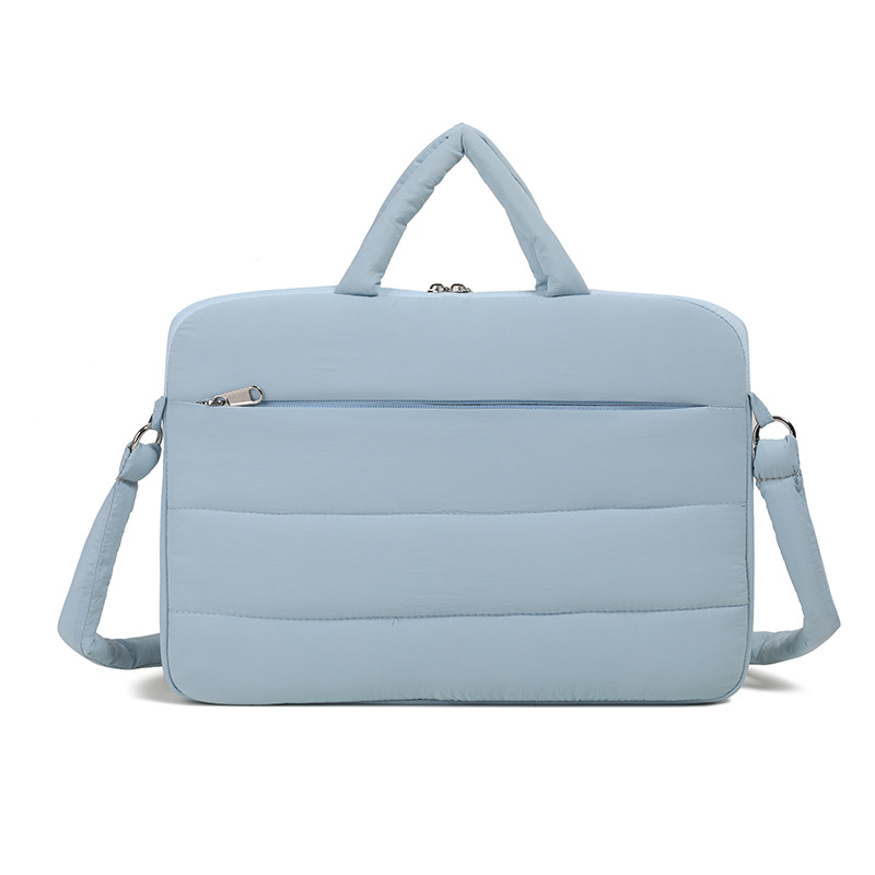 Bolsa de Hombro para Computadora Portátil 13.3 14 16 Pulgadas de Poliéster Impermeable y Ultraligera
