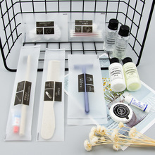 酒店客房宾馆一次性牙刷牙膏洗漱用品套装批发民宿客栈待客用品