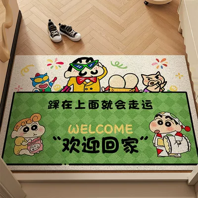 Door Mat, Anti-Slip Silk Loop – Avtomobil döşəmə paspasları - welcome-home-butt-new-silk-circle-floor-mat-6090cm-70-customer-choice