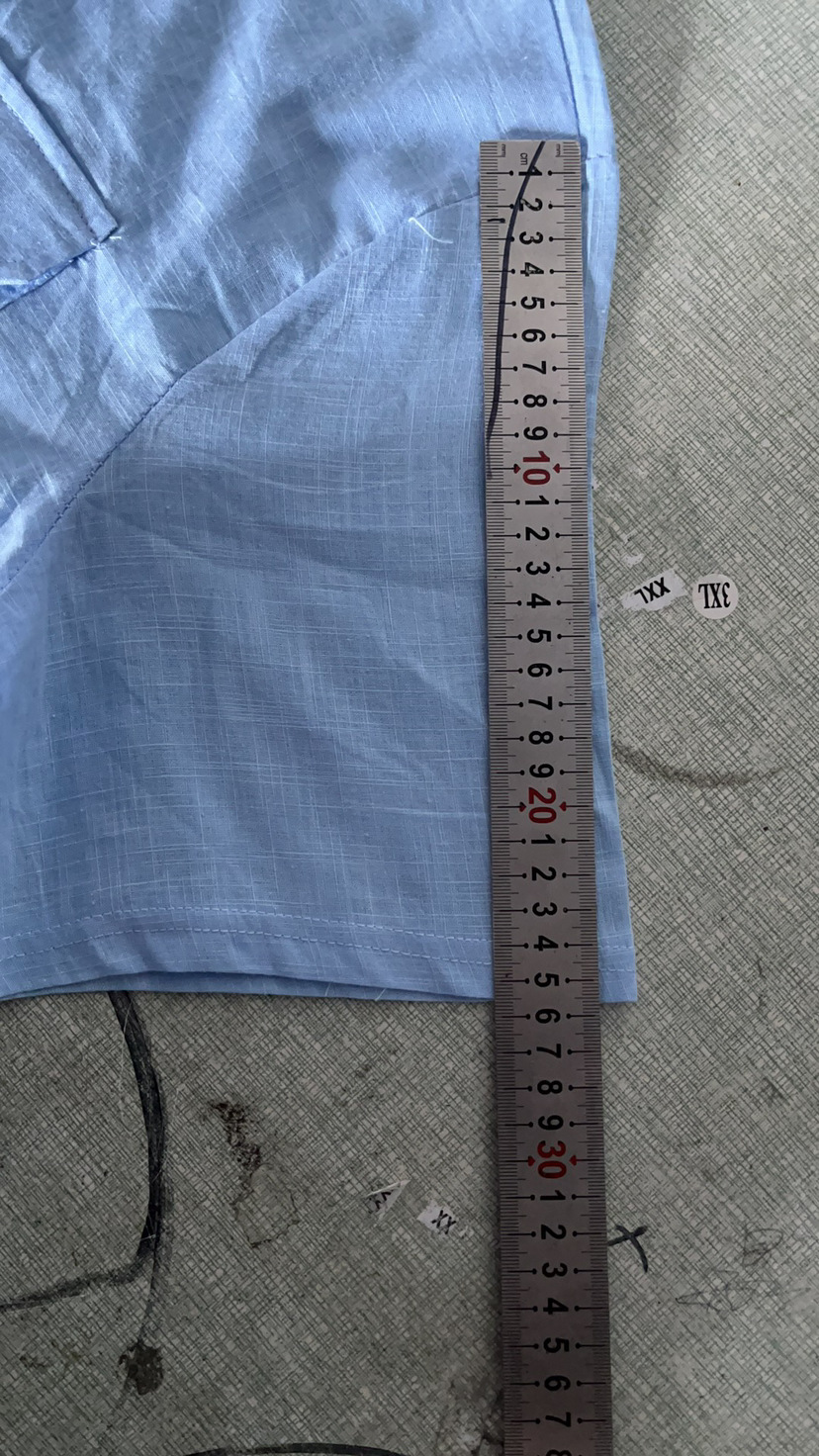 Men's double pocket cotton linen short sleeved casual vacation shirt 7 colors_voghion.com