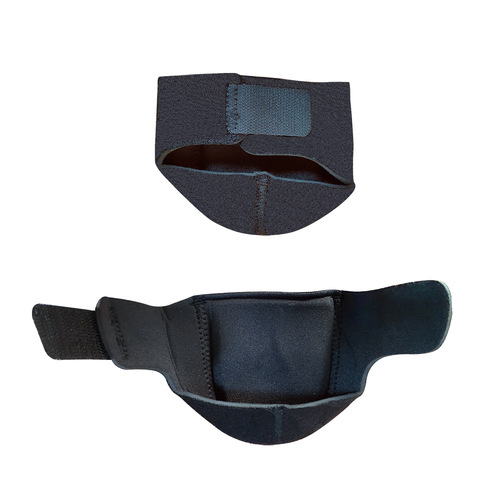 Direct-from-manufacturer cross-border silicone heel cups: pressure-relief, pain-soothing, adjustable gel-protected sock sleeves with Velcro straps