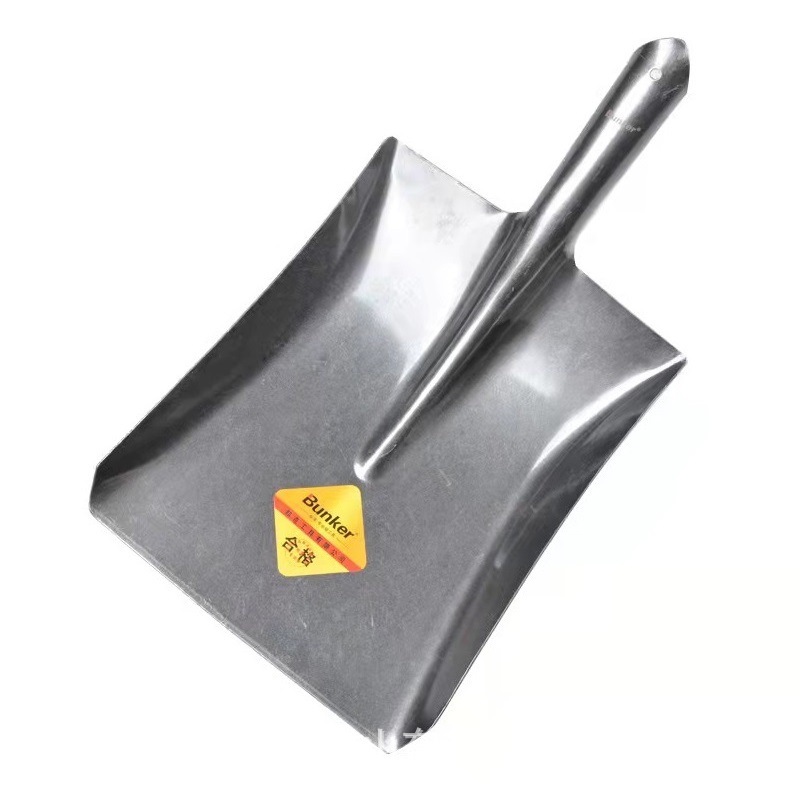 邦克锰钢尖平圆方头农用园林铁锨工具铲雪锹清雪除雪种菜种花松土