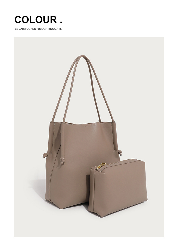 Women's Bag high-grade bag women's bag niche retro handbag fashion shoulder bag all-matching handbag_voghion.com