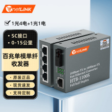 netLINK�����շ������׵�ģ����HTB-1100S/4FE-15A+HTB-1100Sһ��