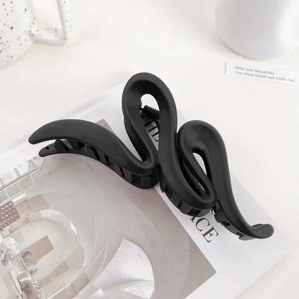 Wave clip-black [13cm long]
